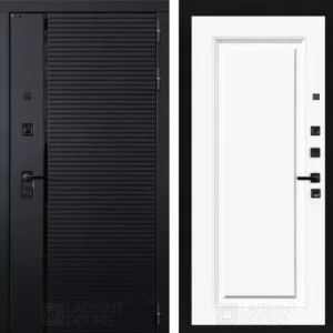 Входная дверь PIANO 27 - Эмаль RAL 9003