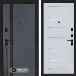 Входная дверь EVOLAB 14 - Дуб кантри белый горизонтальный