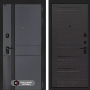 Входная дверь EVOLAB 14 - Эковенге горизонтальный