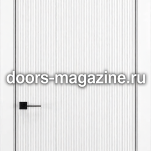 Межкомнатная дверь 1 VERTICAL матовый снежный