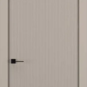 дверь межкомнатная 1 1 VERTICAL матовый латте