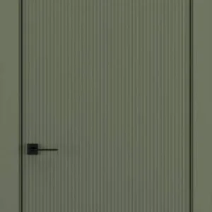 Межкомнатная дверь 1 VERTICAL матовый оливковый