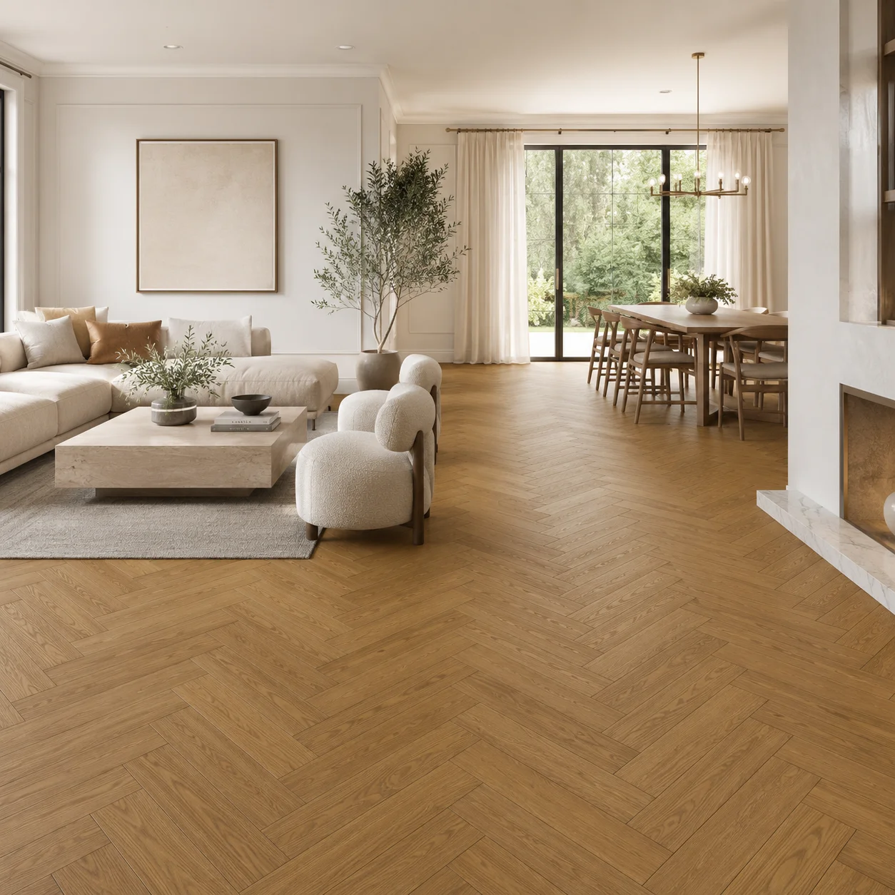 Ламинат Champagne Oak (Дуб Шампань) NF-205